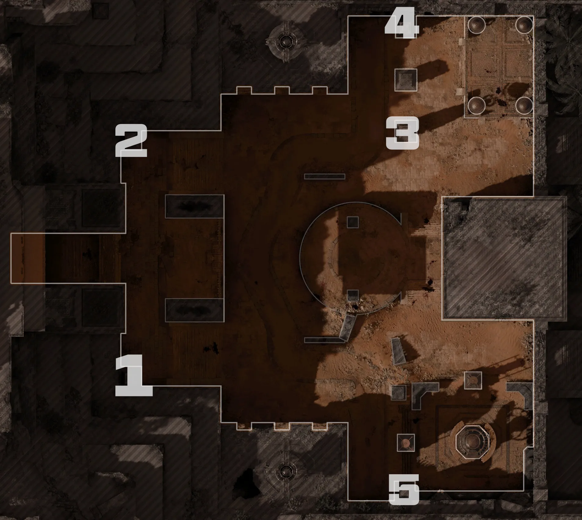 Pillar Locations
